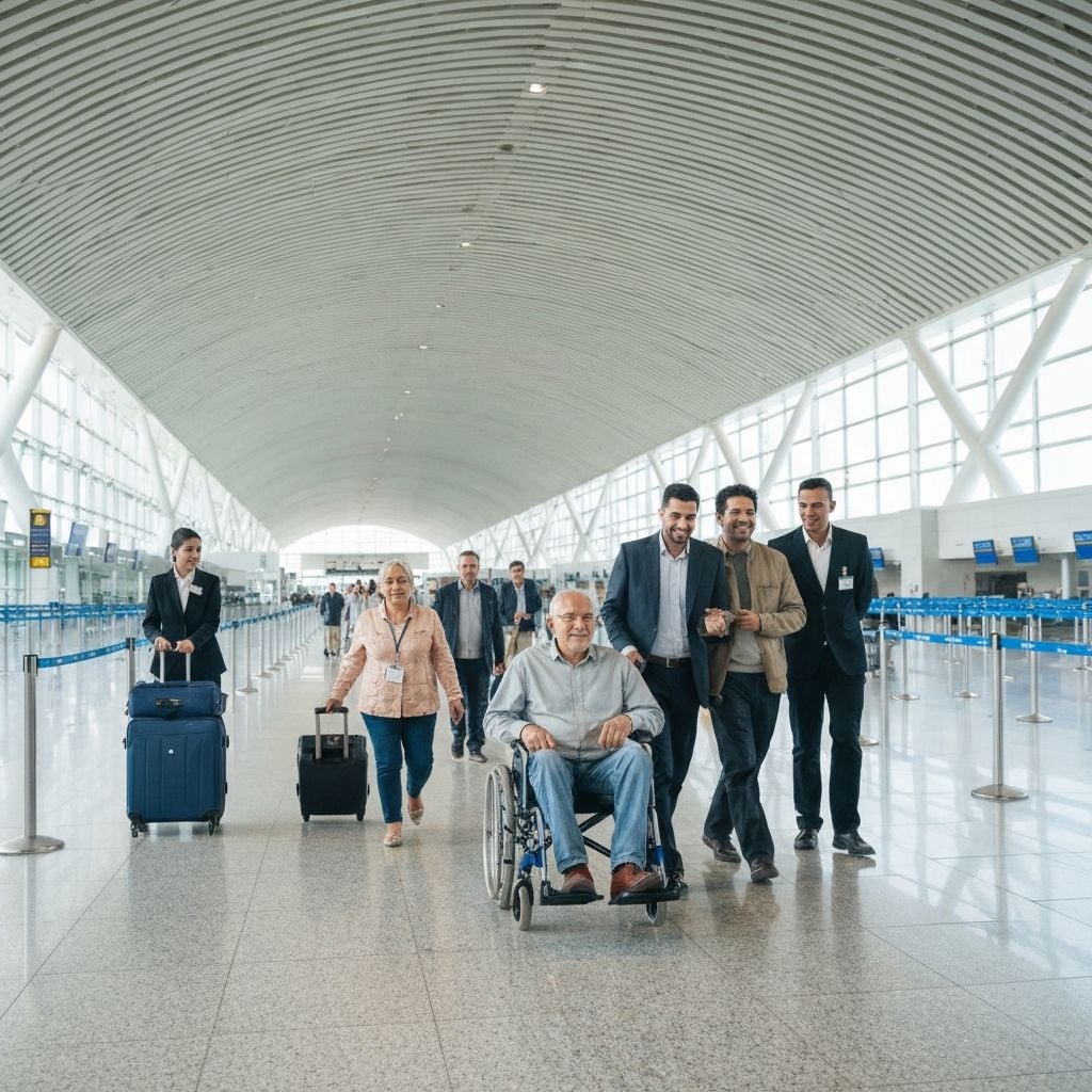 Airport arrival assistance in Cairo Egypt for travelers with special needs